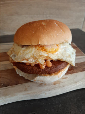 Broodje english hamburger 