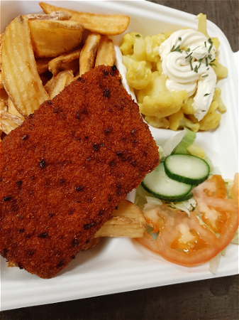 Menu zigeuner gehakt schnitzel 