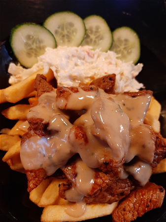 Menu biefstuk reepjes 