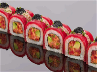 Tonijn rol met tobiko 6st