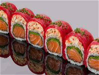 Tonijn zalm rol 6st