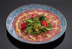 Runder carpaccio