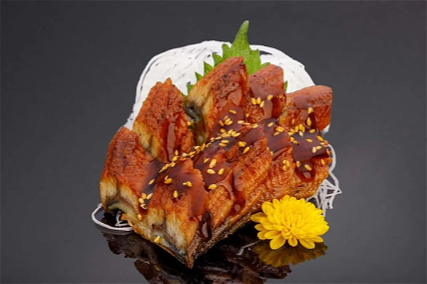 Sashimi gerookte paling 5st