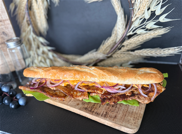 Baguette Bacon Butty