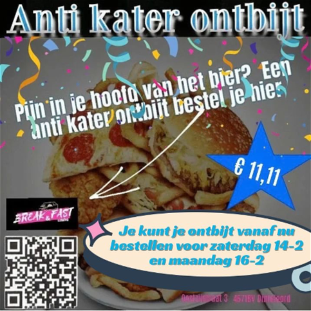 anti -katerontbijt