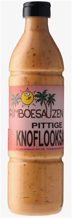 Pittige knoflooksaus 