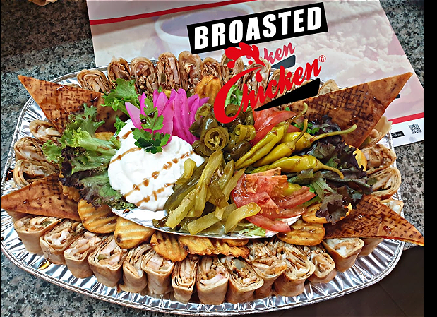 Shoarma schotel voor 6 personen 