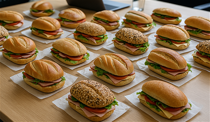 Lunch pakket koud (10 personen)