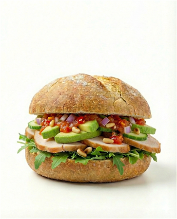 Gerookte Kip / avocado