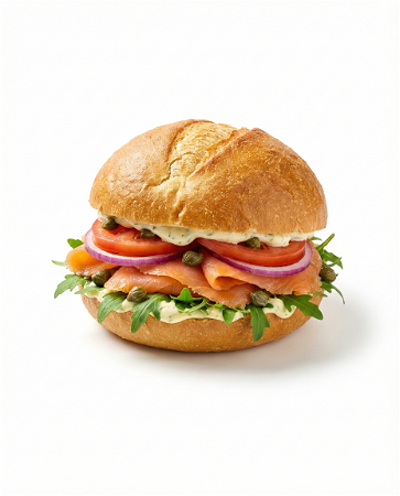 Gerookte zalm avocado