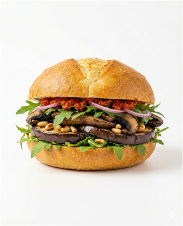 Aubergine/ Porto bello