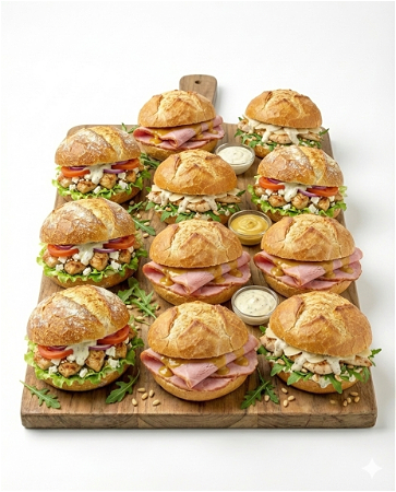 Warm Lunch pakket (10 personen)