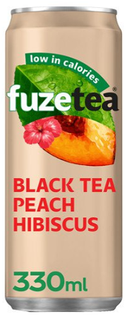 Fuze tea black tea peach hibiscus 