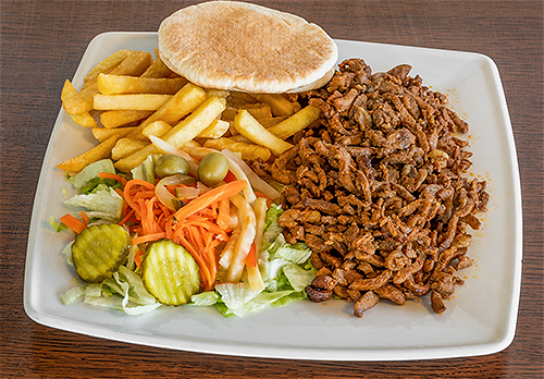 Shoarma schotel
