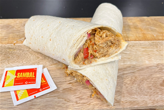 Wrap Pulled Chicken