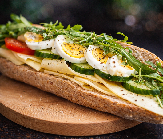 Broodje Gezond zonder Ham