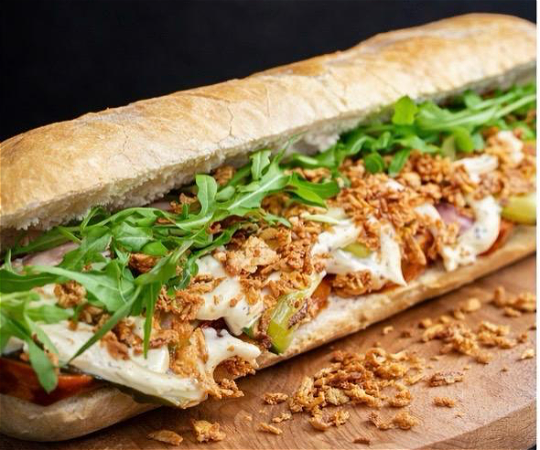 Broodje Grill worst Deluxe 