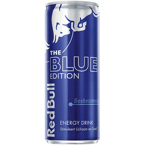 Red Bull the blue edition