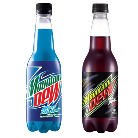 Mountain dew smaken