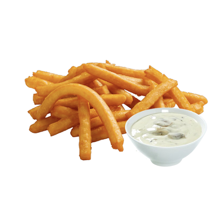 Groot Rasfriet champignonsaus