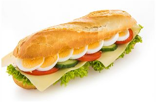 Baguette gezond
