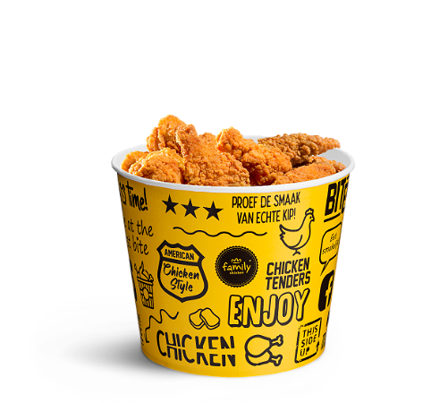 Spicy lovers bucket 16 stuks