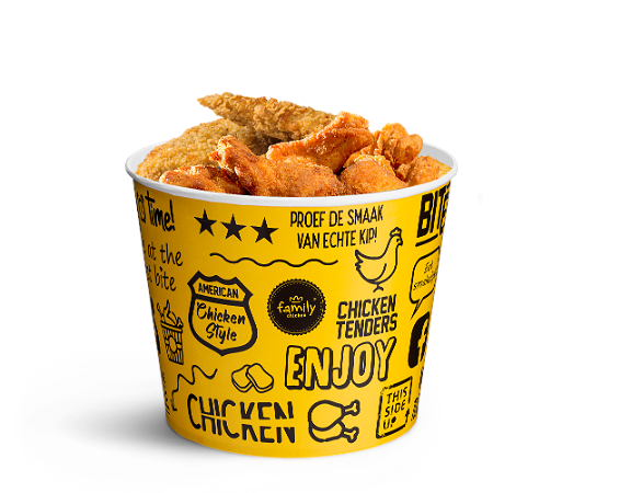 Tex-Mex Bucket 18 stuks