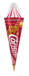 Cornetto soft Strawberry 