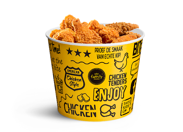 Spicy lovers bucket 16 stuks