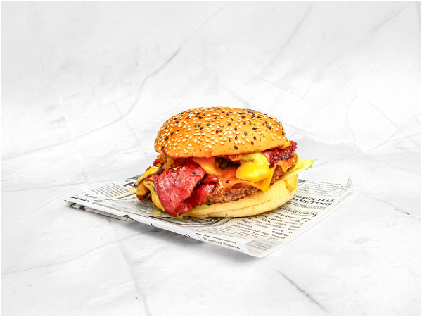 Pastrami Burger Deluxe
