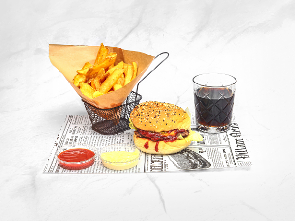 Classic smashed menu