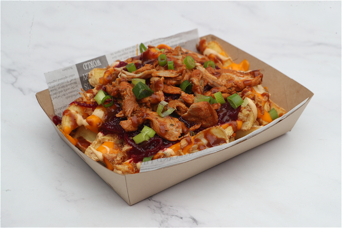 Loaded beef of chicken