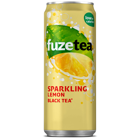 fuze tea sparkling lemon 33cl