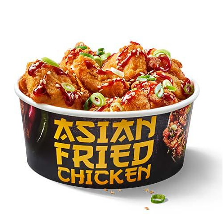 Asian karaage fried chicken