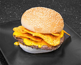 Nacho cheese burger XL menu