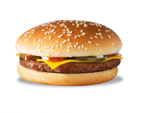 Vega cheeseburger
