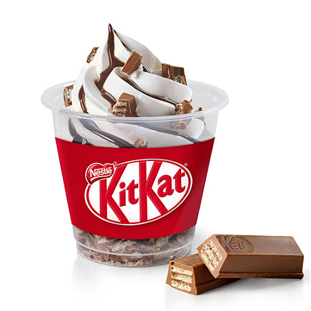 Sundae crunchy kitkat