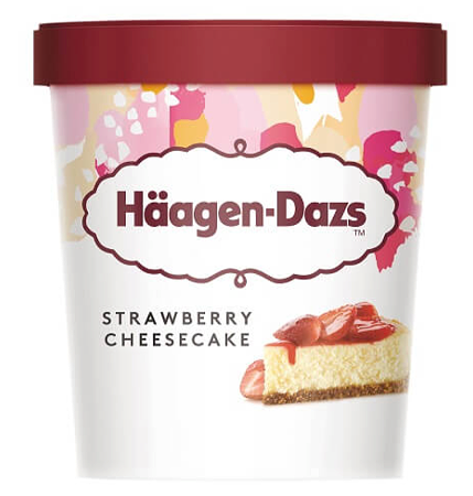 Häagen-Dazs strawberry cheesecake