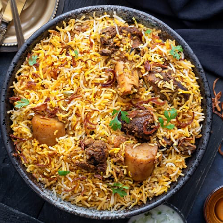 Lamb biryani