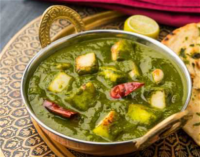 Saag paneer