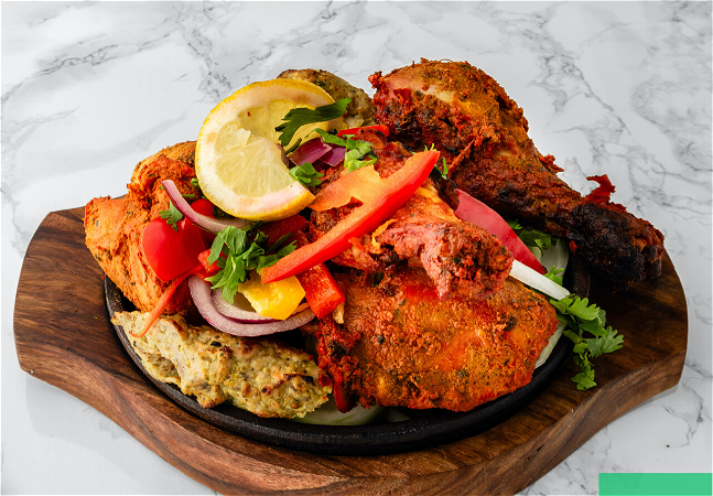 Tandoori royal mix grill