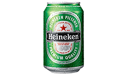 Heineken, 33cl blikje