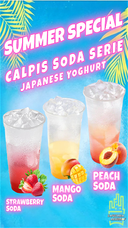 Calpis Soda Serie