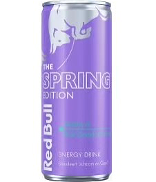 Red bulll spring edition purple