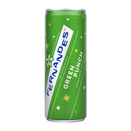 Blikje fernandes groen (green punch)