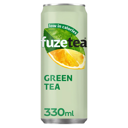 Blikje Fuze tea green