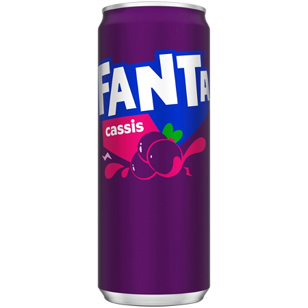Blikje fanta cassis