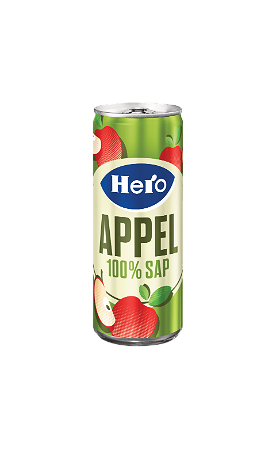 Blikje appelsap 