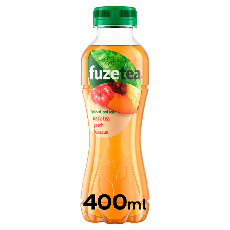 Flesje Fuze tea black peach hibicus