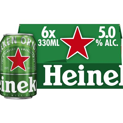 Sixpack heineken